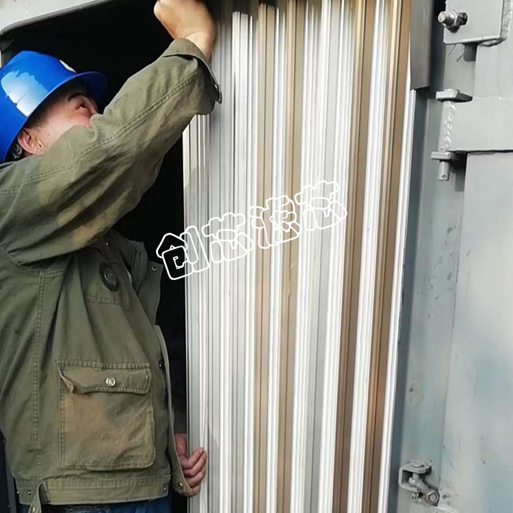 聚酯纖維除塵濾板安裝